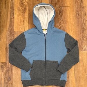 Rumin& Ryder Boys Zip Up Sweat Jacket w/Fleece Lining (Size: L 12-14)(EUC)